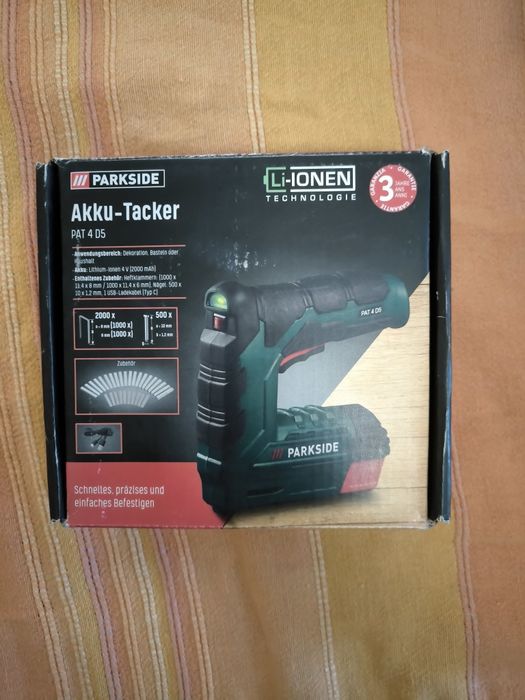 Capsator parkside pe acumulator