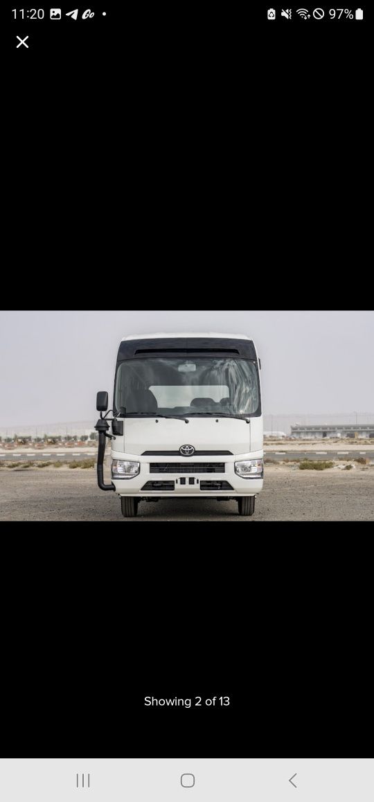 Toyota Coaster 23 seat 2025 model