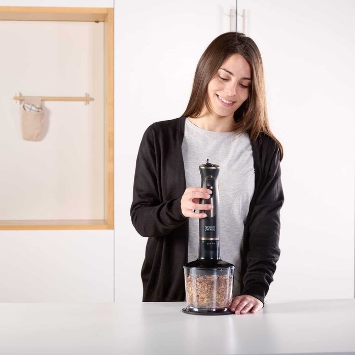 ПРОМО Нов Мощен Пасатор Чопър BLACK & DECKER BXHBA800E 800W с Гаранция