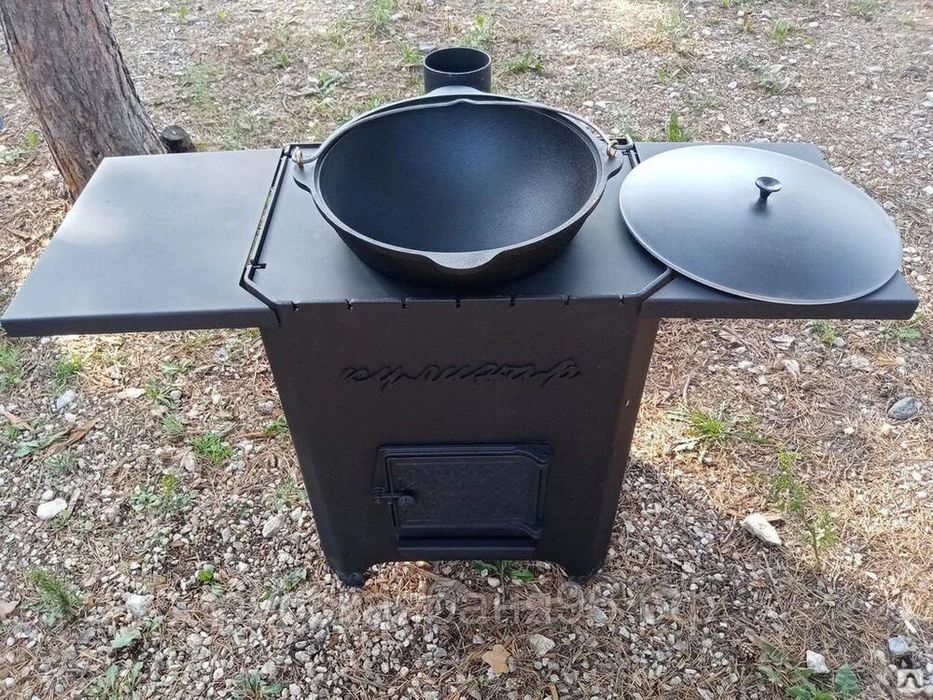 Печь садовая, товары для бани и отдыха.