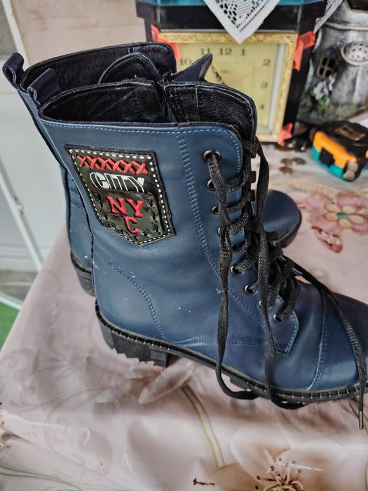 Ghete piele naturala