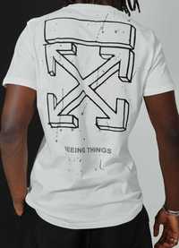 Мъжки тениски LAGOS черна и бяла