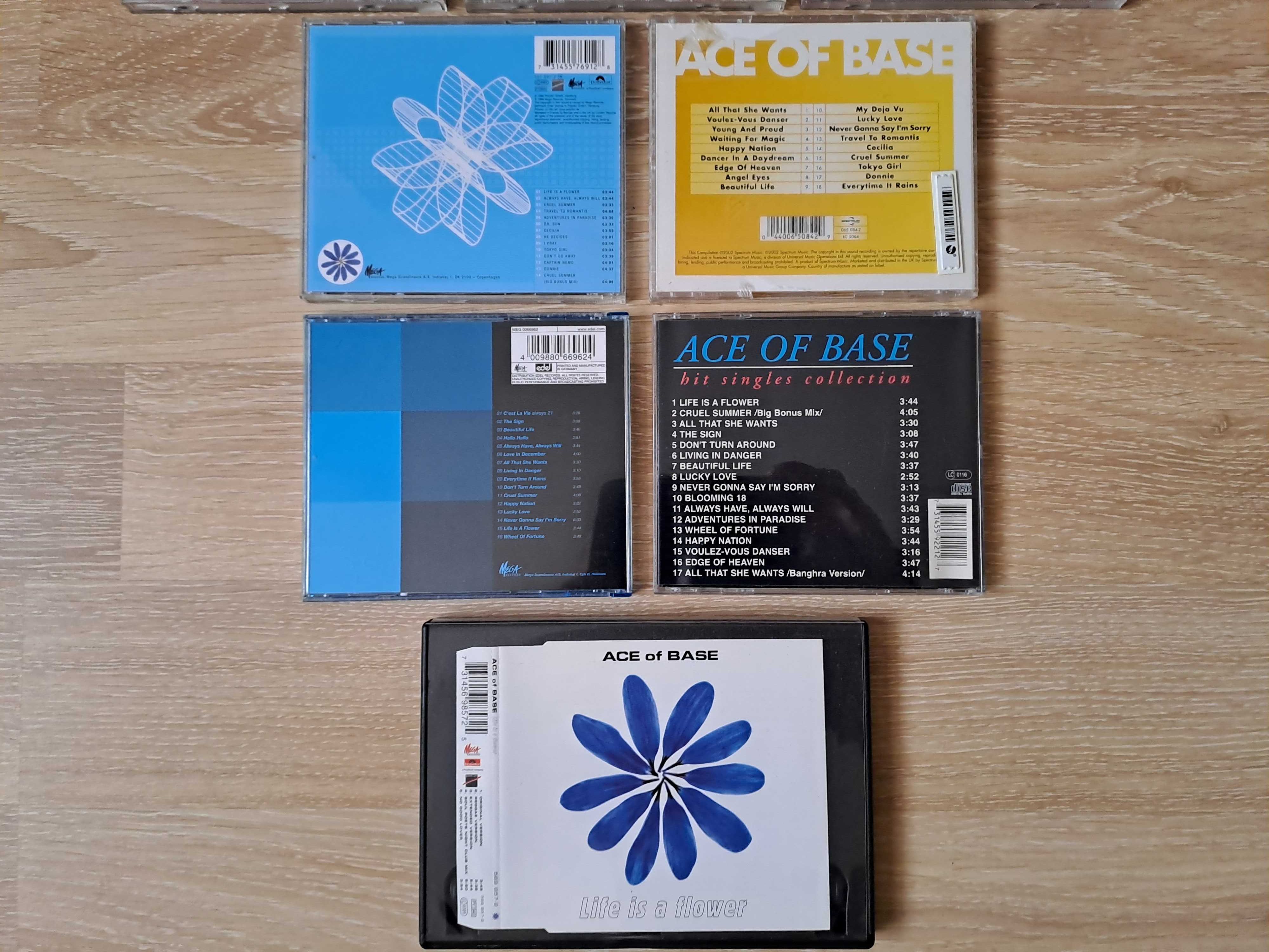 Colectie Ace Of Base - 8 CD originale albume, Greatest Hits si CD Maxi