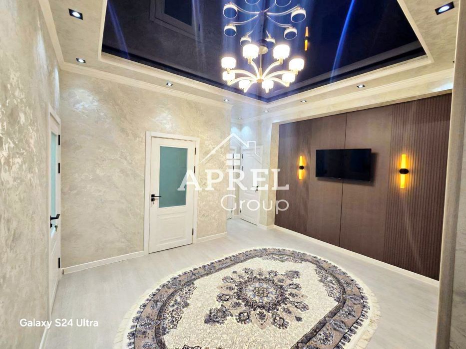 3 хона ли килинган квартира