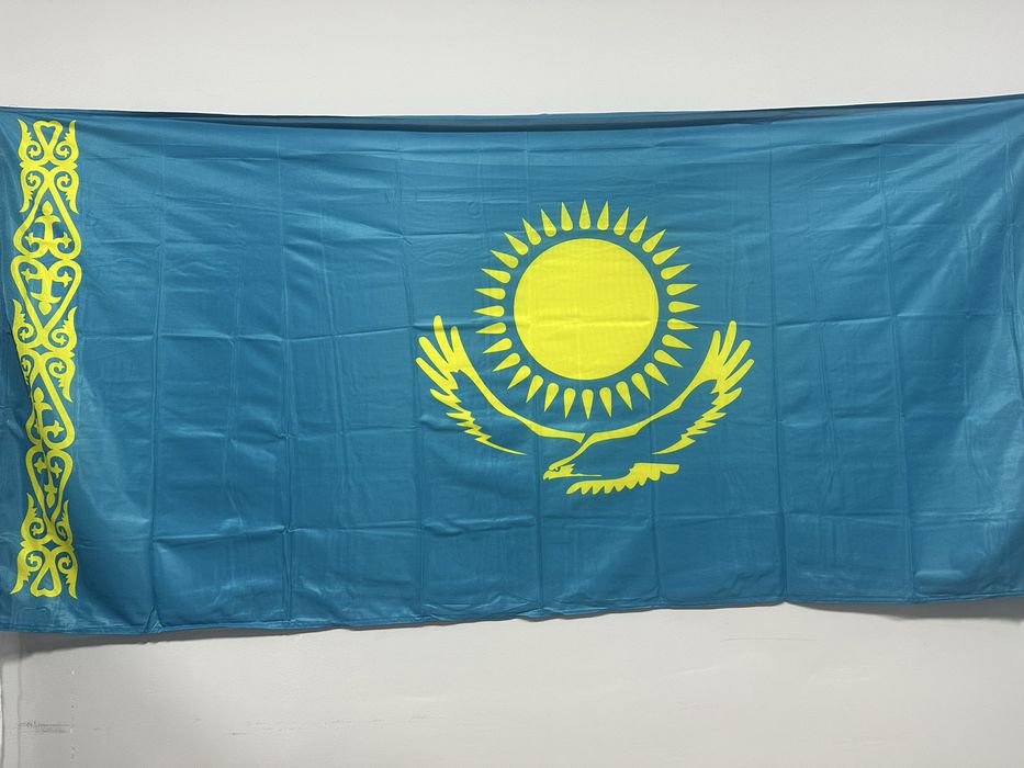 Флаг РК. 2х1 м. Қазақстан жалауы