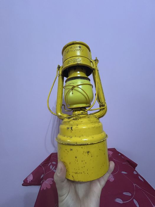 Lampă pe gaz originală Feuerhand Sturmkappe. Made in Germany