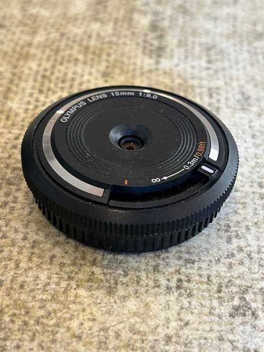 Объектив OLYMPUS LENS 15 mm 1:8.0 (блинчик)