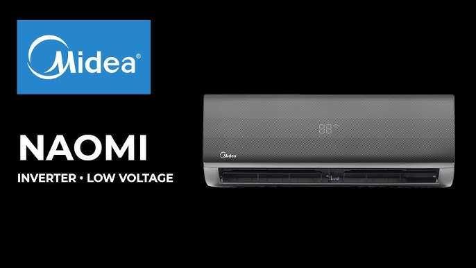 Новинка! Кондиционер Midea Naomi-12 000 Btu/h Lov Voltage Инверторный!