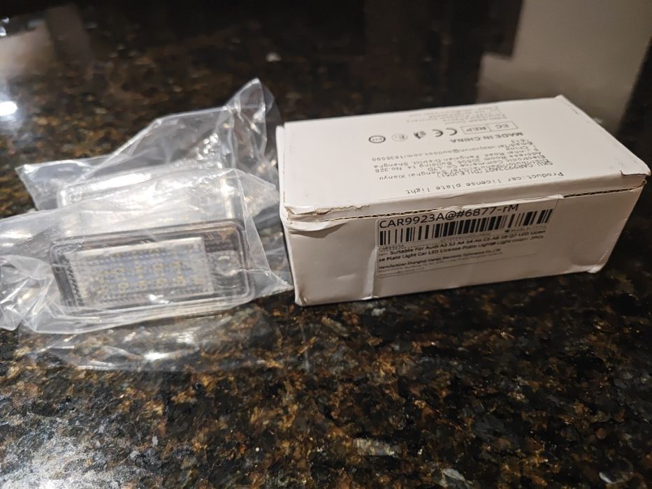 Плафони за заден номер  Audi