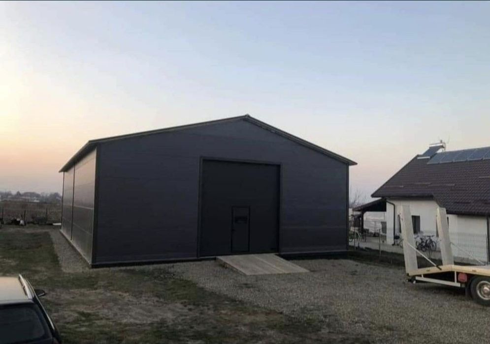 Vand structură metalică din stoc 14x35x5m