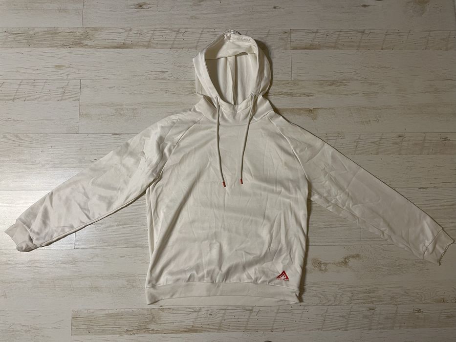 hanorac alb confortabil marime L