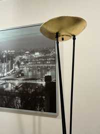Дизайнерска лампа със златно фолио