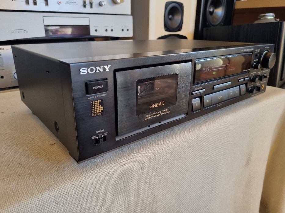 Deck Sony TC-K 670. 3 Head, Dolby B,C, HX Pro, Dual Capstan. Impecabil