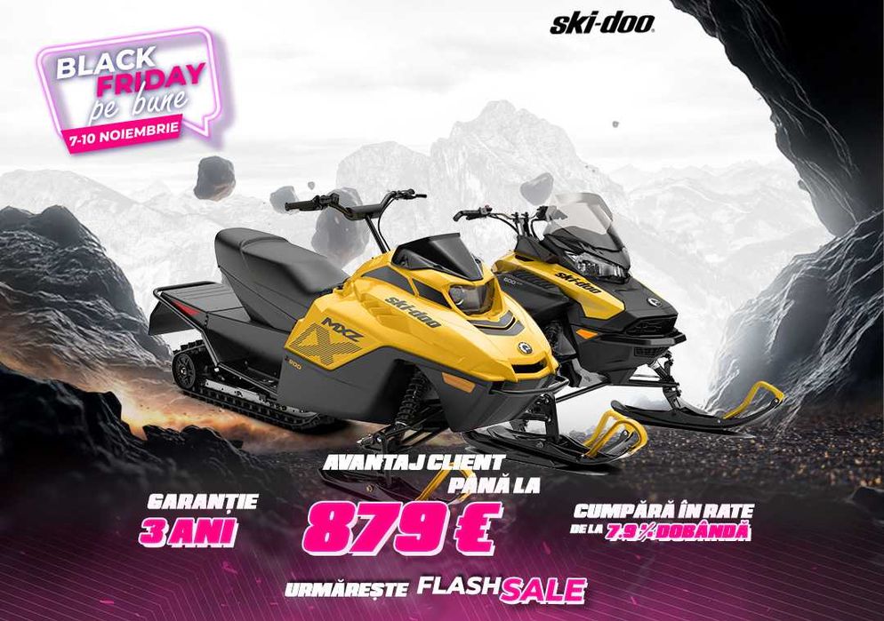 Snowmobile Ski-Doo (Finantare flexibila)