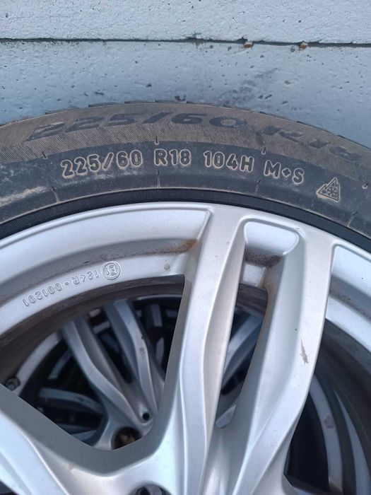 Jante Roti Bmw X3 Cauciucuri Iarna 225 60 18 5x112