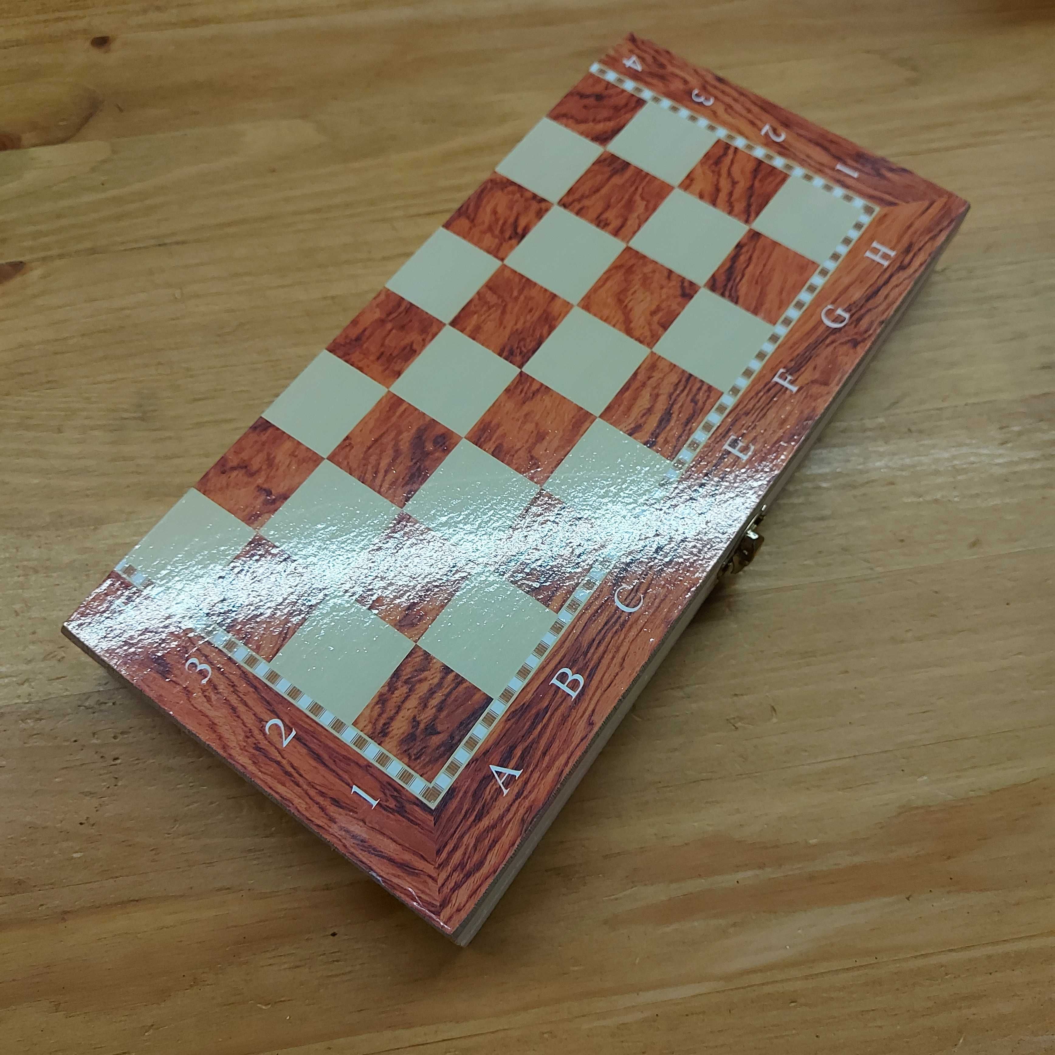 Деревянные Подарочные шахматы, шашки, нарды 3 в 1. Настольная игра