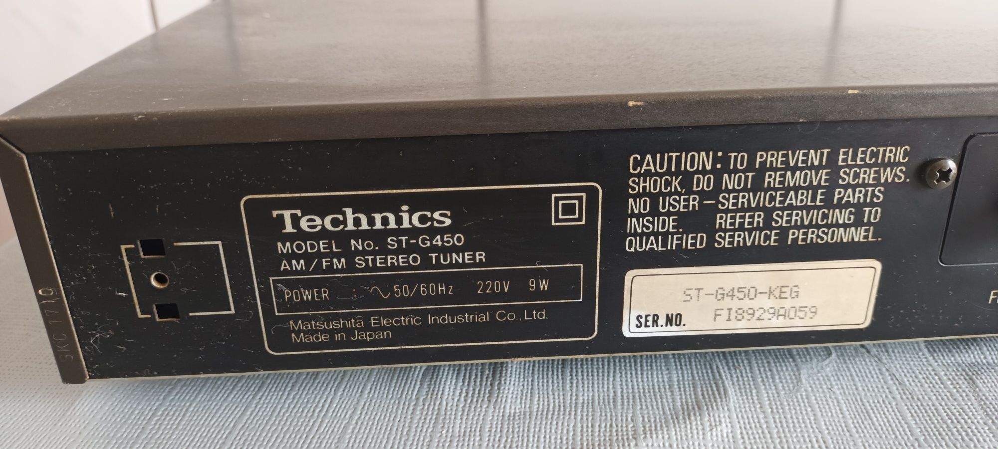 Tuner Technics ST-G450 clasa AA Japan