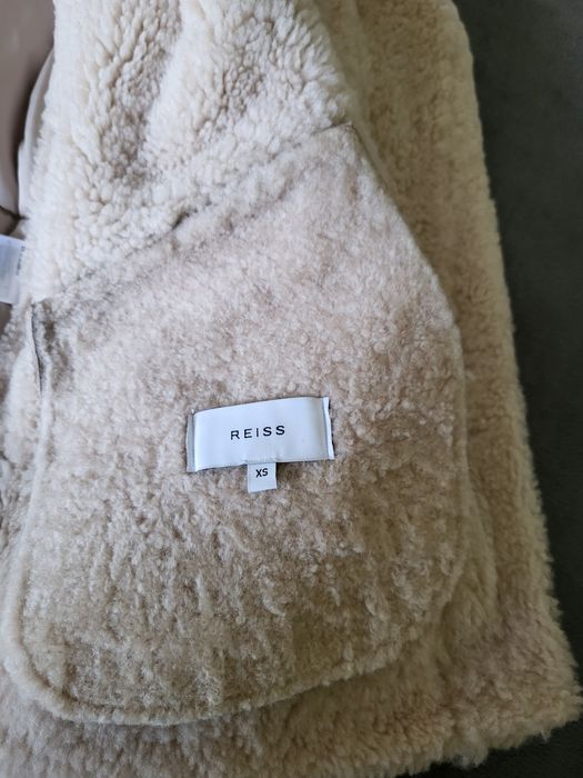 Haină piele și blană naturală Reiss