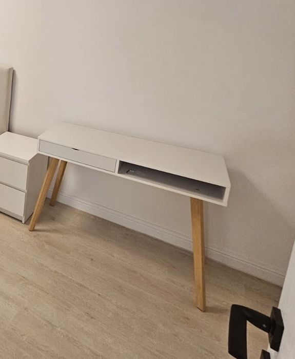 Birou TAMHOLT 50x100 alb/natur