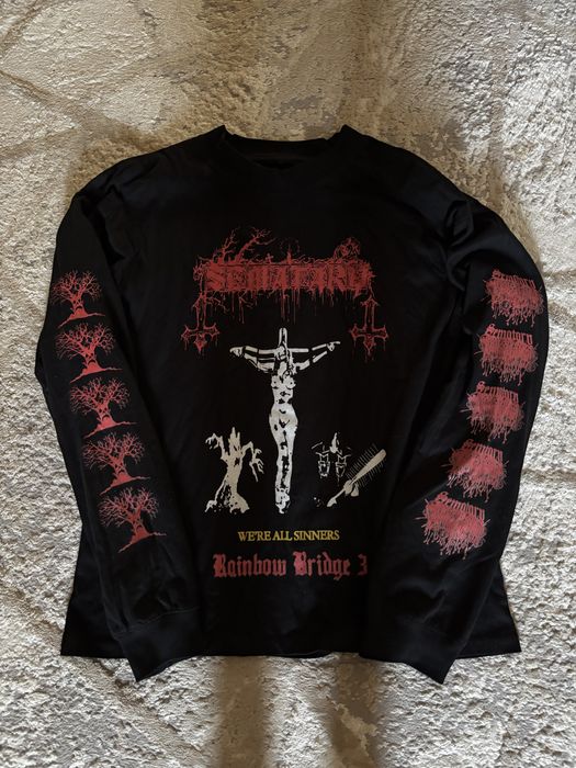 Sematary  лонгслив rainbow bridge 3 merch OG LEGIT