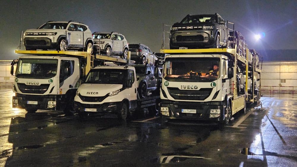 Transport autoturisme pe platforma GERMANIA Belgia Olanda Italia