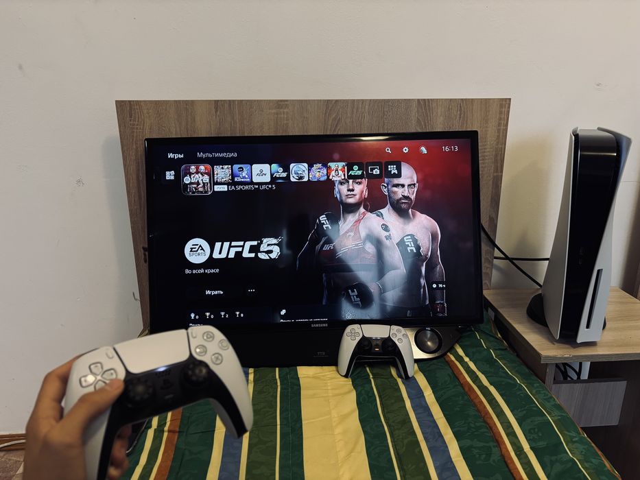 Sony Play Station 5  пс 5 с телевизорым