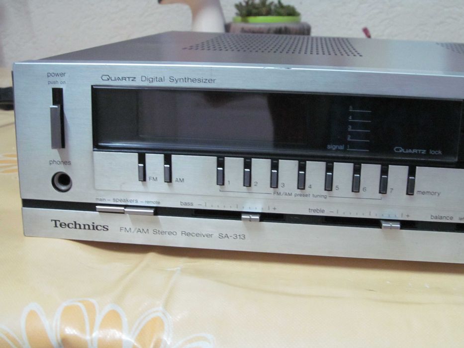 TECHNICS  SA 313 , amplituner , de colectie