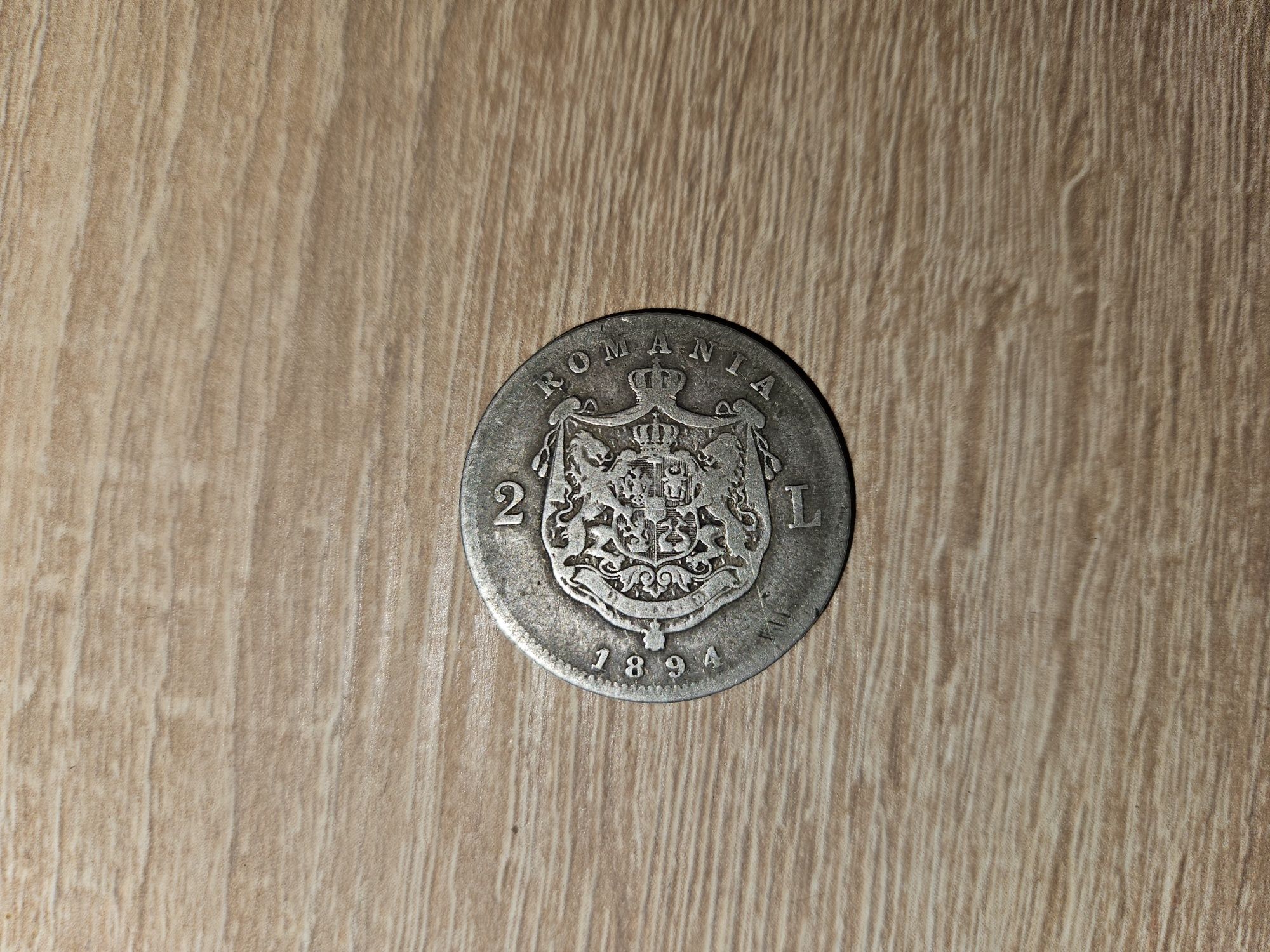 Moneda rara Regele Carol I anul 1894