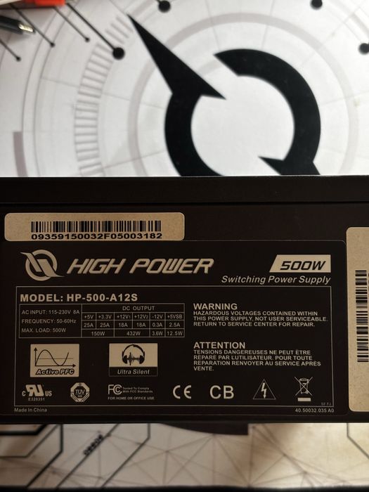 Sursa Sirtec HighPower 500W