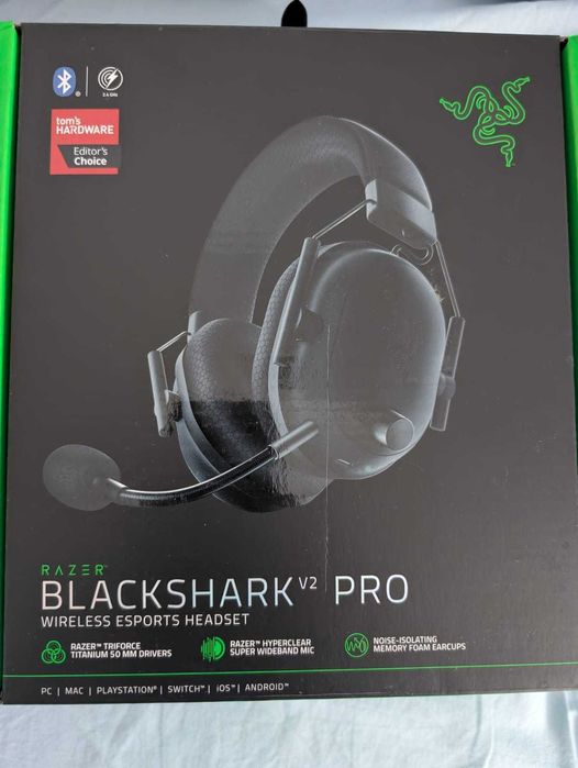 Casti Gaming Wireless Razer Blackshark V2 HyperSpeed, Surround 7.1