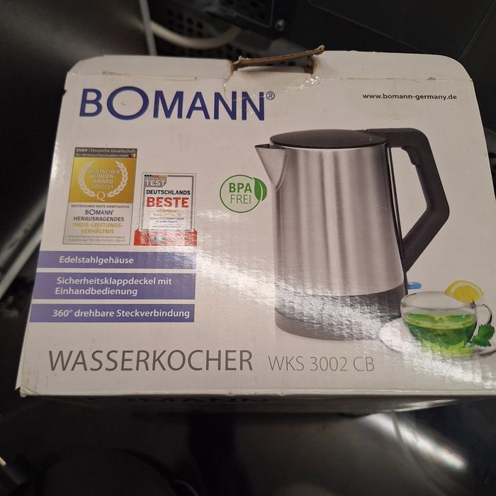 Нова Електрическа кана за вода Боман 2200 вата
