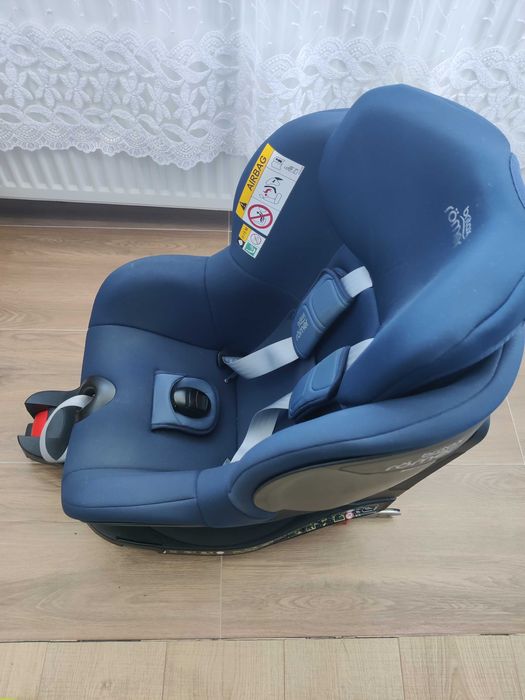 Scaun auto i-SIZE Britax Romer DUALFIX M Moonlight Blue rotativ