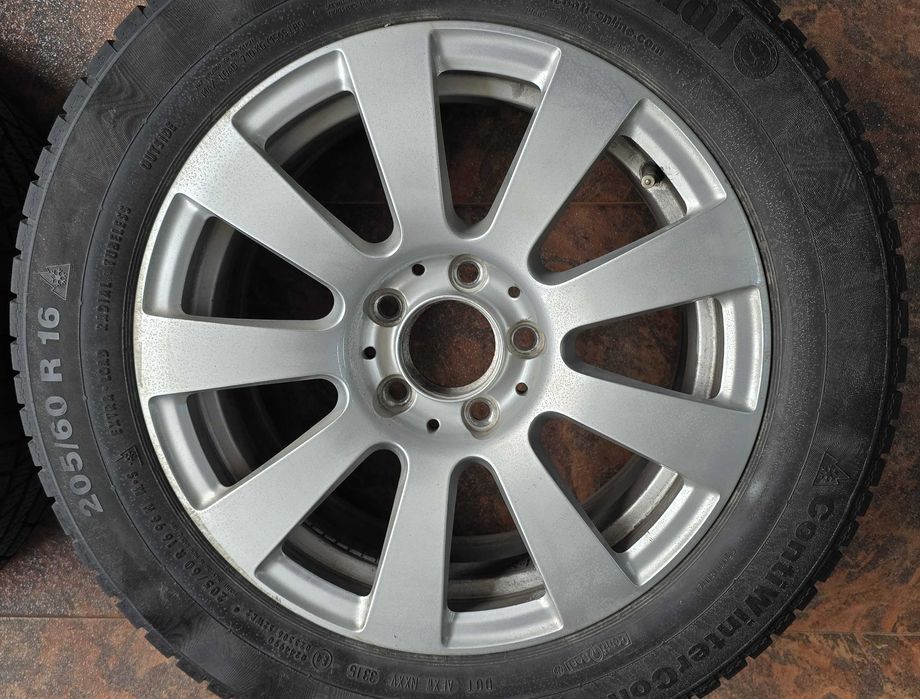 Джанти 16" със зимни гуми за Мерцедес Е класа W212/C класа W204