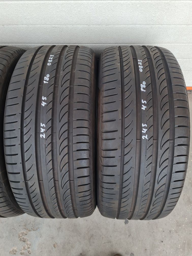 Летни гуми 4 броя PIRELLI Powercy 245 45 R18 дот 0623