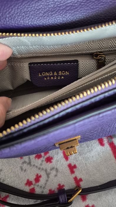 НОВА дамска чанта Long and son London