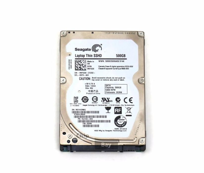 HDD+SSD SSHD ST500LM000 500GB 5400rpm 64MB SATA 3 ST500LM000 7mm