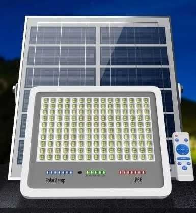 Proiector Solar 300w IP 66 cu panou solar - THO