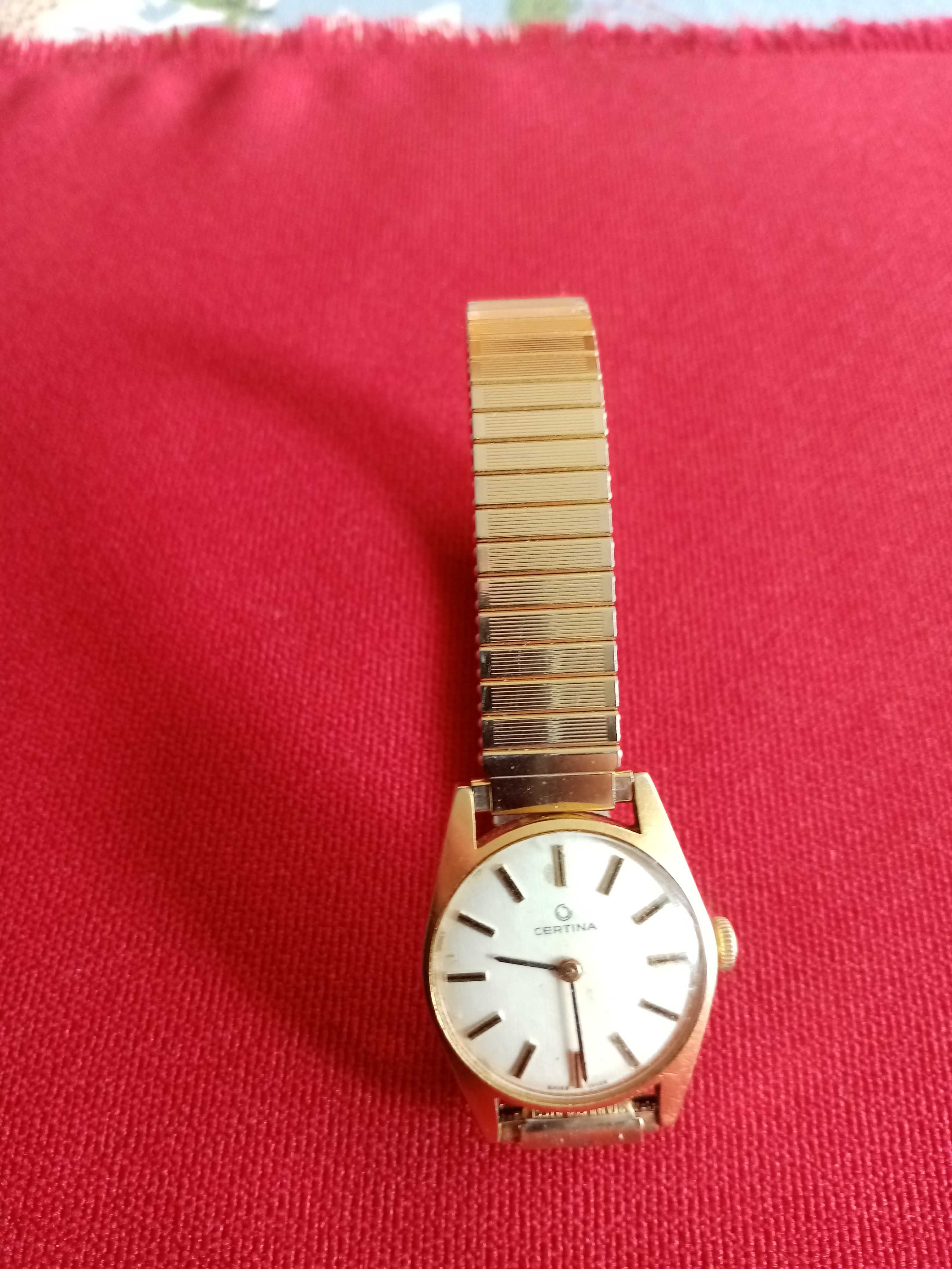 CERTINA Vintage Swiss 1960 г. Ladys  Gold дамски механичен часовник