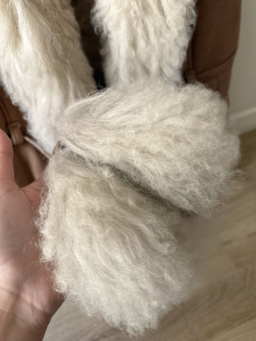 Cojoc dama blana oaie
