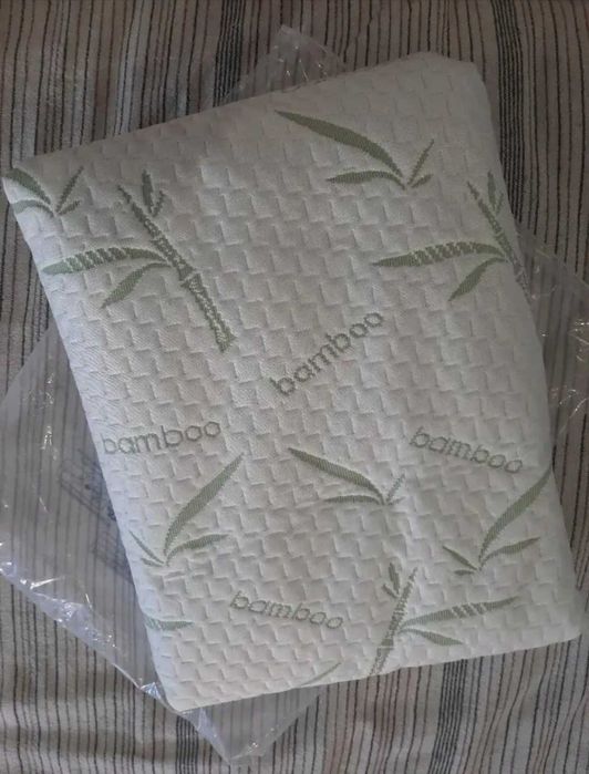 Нов бамбуков непромокаем протектор с ластик за матрак 160/200 см