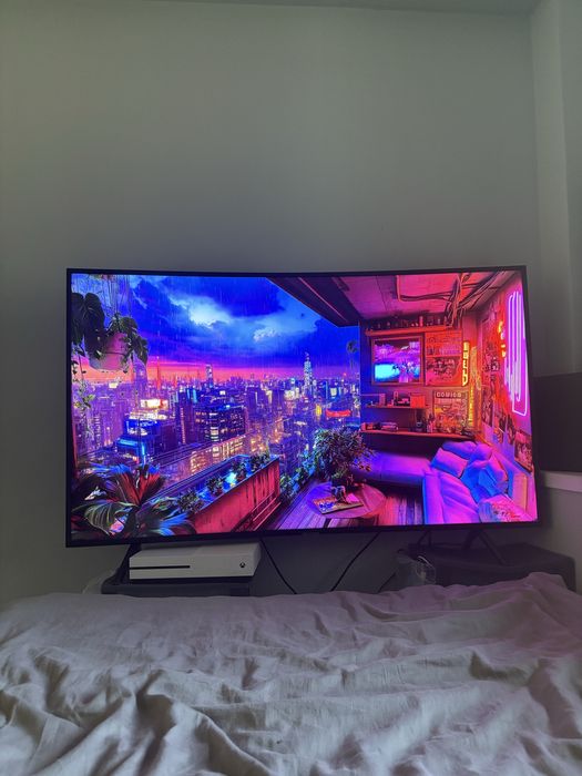Tv samsung 4 k led 139cm curbat