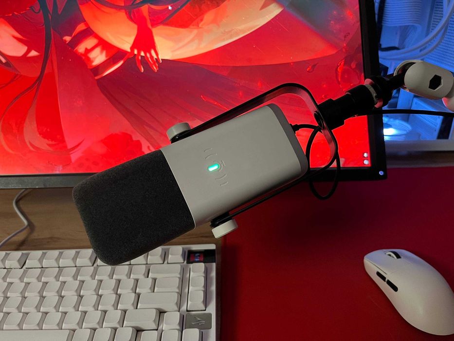 микрофон fifine am8 + стойка fifine bm88