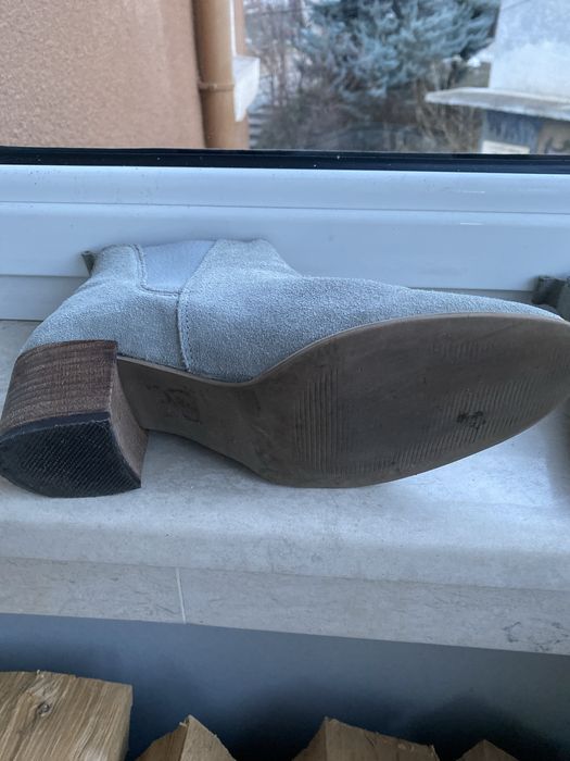 Боти велур на ток 40 номер