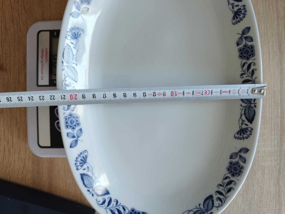 Немски порцеланово плато от Митертайх, Бавария, Германия