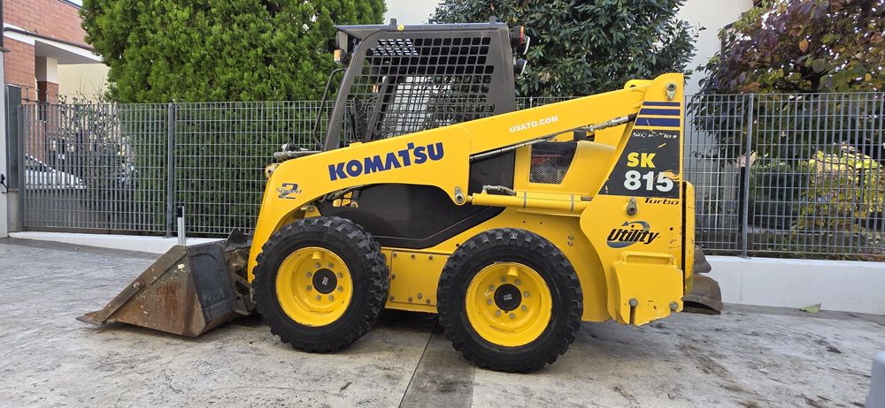Miniîncarcător KOMATSU SK815 SUPER FLOW impecabil cu 1470h