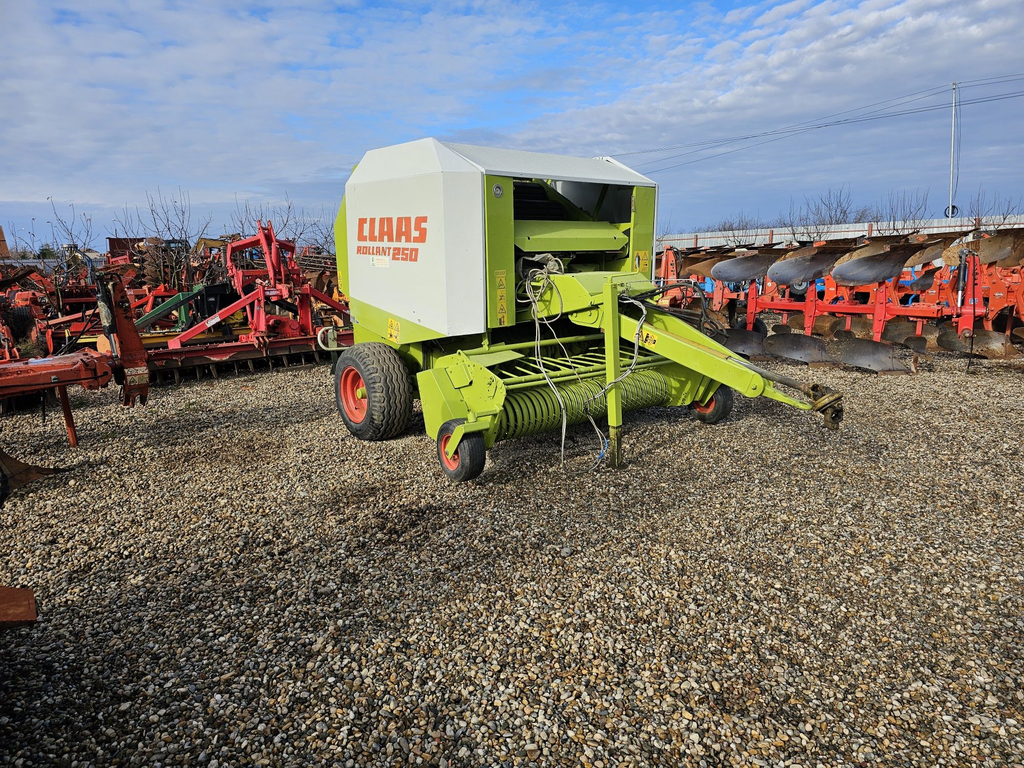 presa claas rollant 250 grebla plug disc freza
