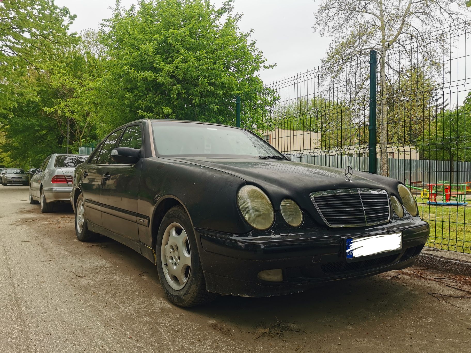 Мерцедес e200 116к.с cdi на части w210