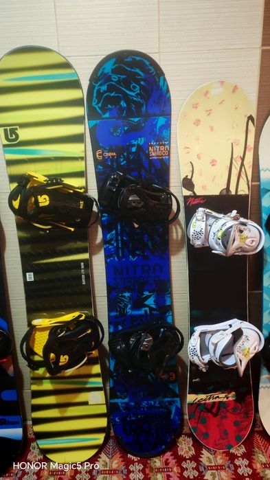 Placa snowboard copii și adulți+boots nitro-burton