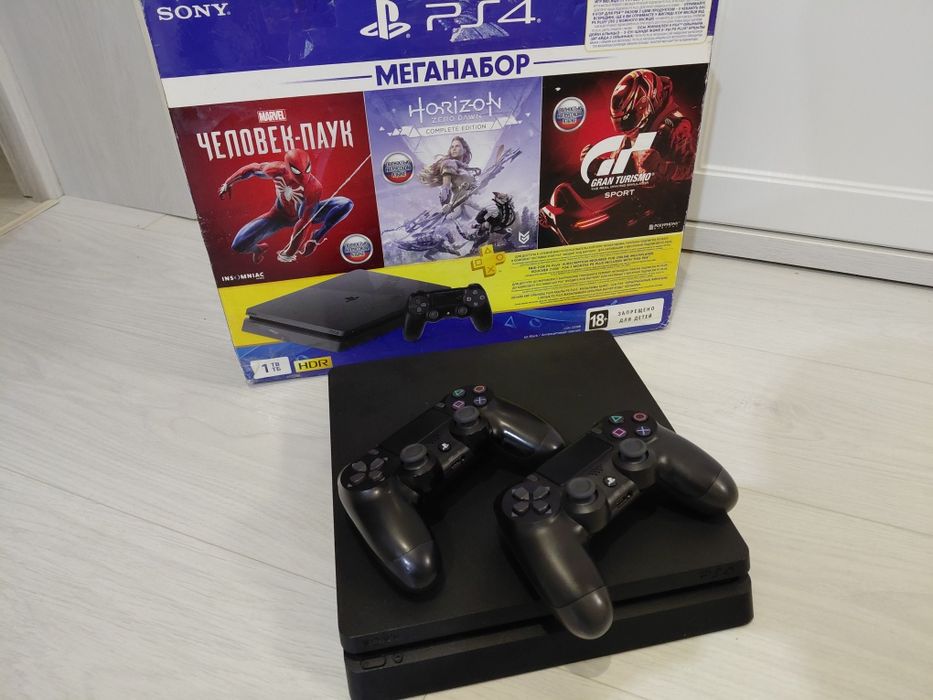 Игровая приставка Sony Playstation 4 Slim 1TB/ PS4/ Сони пс4