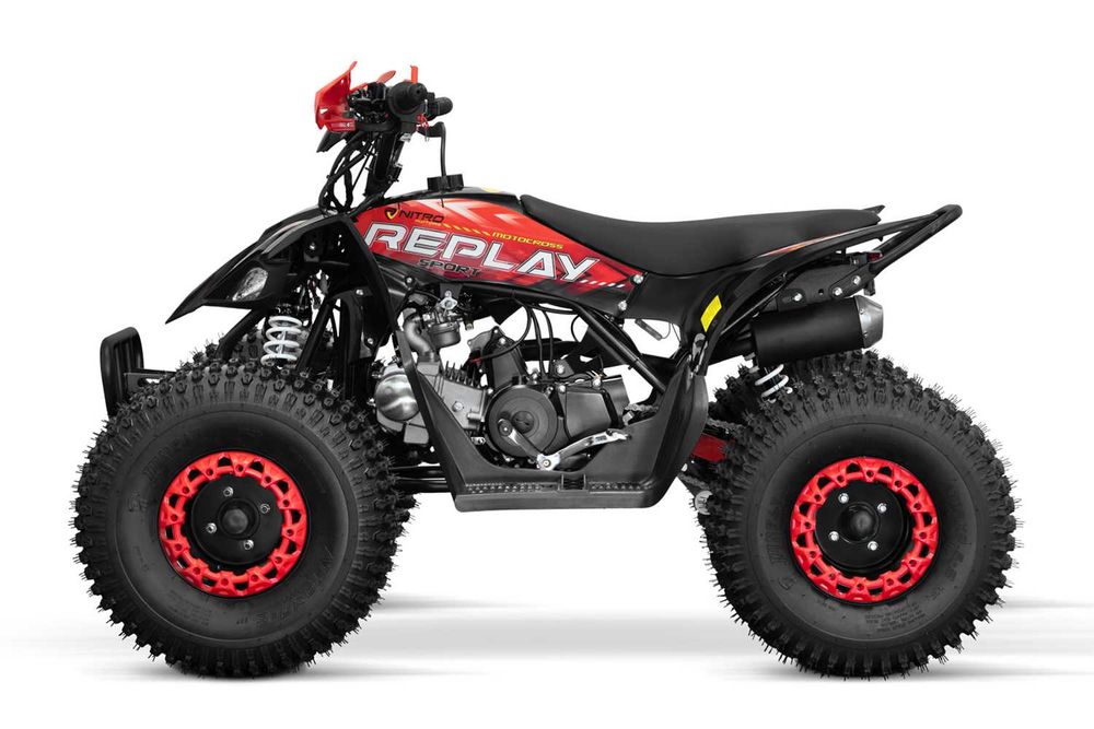 BEMI ATV 125cc 2WD Quad Replay RS-8 Sport jante 8'' semi-automatic